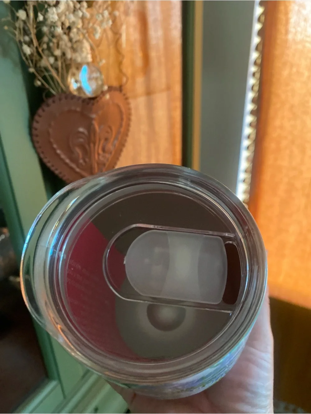 Lilly Pulitzer Palm Stem Stemless Travel Tumbler